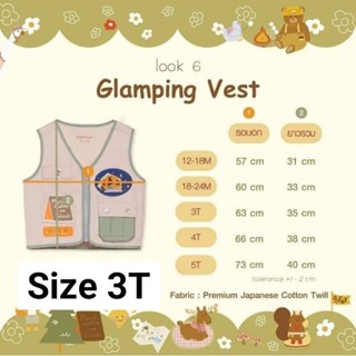 Aimer kids Vest 3T ของใหม่