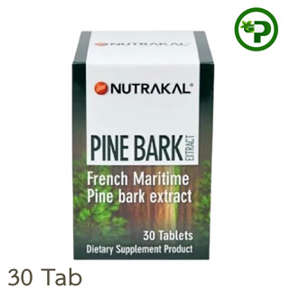 Nutrakal Pine Bark Extract 30tab นูทราแคล ไพน์ บาร์ค เอ็กซ์แทรก เปลือกสนฝรั่งเศส 30 เม็ด {1089}