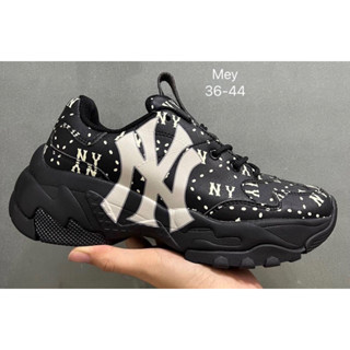 MLB UNISEX Sneakers (size36-44) NY Black