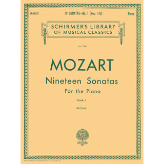 19 Sonatas – Book 1 English/Spanish  Schirmer Library of Classics Volume 1305  Piano Solo