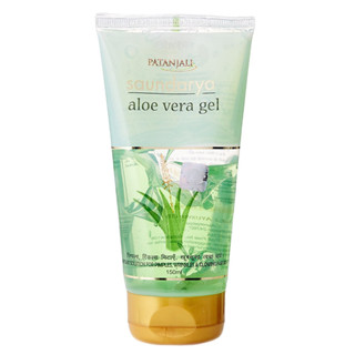 Patanjali Aloevera Gel 150gm  เจลล้างหน้าสูตรอ่อนโยน สำหรับคนเป็นสิว pH5.5 Salicylic acid 2%