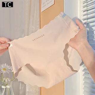 TC กางเกงในขอบหยัก ไร้รอยต่อสีพาสเทลผ้าลื่นใส่สบาย สีน่ารัก มีสินค้าพร้อมจัดส่ง รุ่น5007