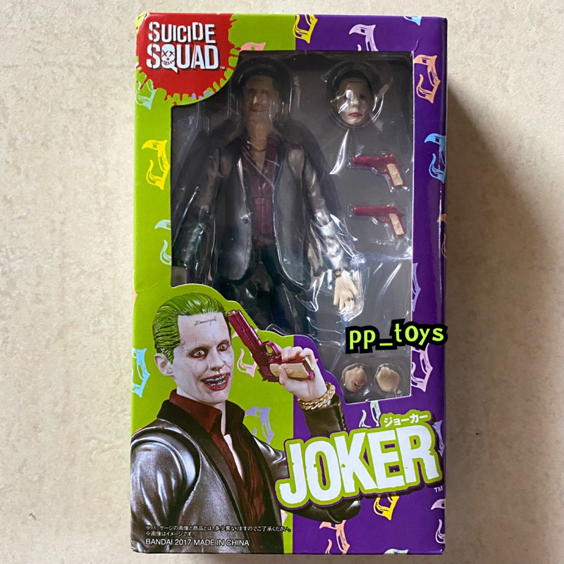 DC Shf Joker Suicide Squad โมเดลโจ้กเกอร์ Jared Leto 6” figure 1:12 (ko.)