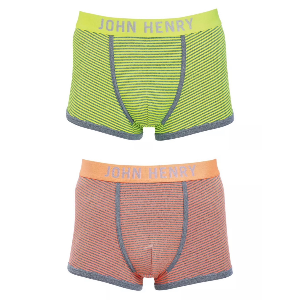 JOHN HENRY กางเกงในชาย รุ่น NEON JU JU3NEST301 ทรง Boxer Brief กางเกงใน กางเกงในชาย