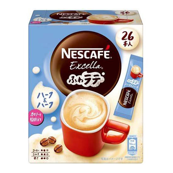 Nestle Nescafe Excella ลาเต้ฟู ครึ่งหนึ่ง - 26 ชิ้น [ผลิตในญี่ปุ่น] [ส่งตรงจากญี่ปุ่น]