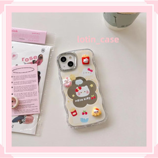 🎁ส่งของขวัญ🎁เคสไอโฟน สำหรับ 11 13 for iPhone Case 14 12 Pro Max ตลก แฟชั่น น่ารัก กระจกเงา กันกระแทก ปกป้อง เคสโทรศัพท์