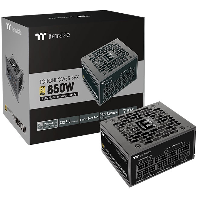 THERMALTAKE TOUGHPOWER SFX 850W : PS-STP-0850FNFAGE-1 POWERSUPPLY