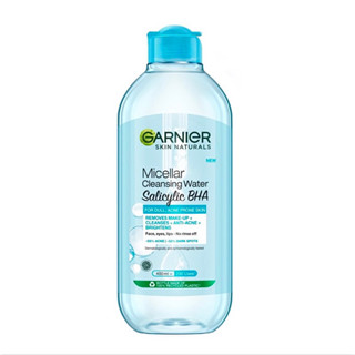 Garnier Micellar Cleansing Water 400 ml. การ์นิเย่ไมเซล่าคลีนซิ่งวอเตอร์ 400 มล.