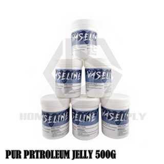 PRTROLEUM JELLY วาสลีนขาว วาสลีน ปิโตเลียมเจล เนื้อสีขาว ขนาดกระปุก 500 กรัม ใช้สำหรับทางผิวกาย