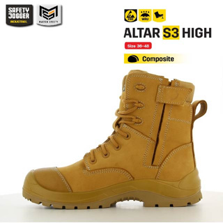 [รับประกัน 3 เดือน] Safety Jogger รุ่น ALTAR S3 HIGH รองเท้าเซฟตี้หุ้มข้อ หัวคอมโพสิท พื้นกันทะลุ พื้นกันน้ำมัน ESD