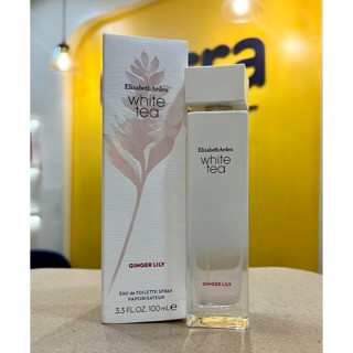 น้ำหอมแท้💯% Elizabeth arden white tea ginger lily edt 100ml กล่องซีล น้ำหอมกลิ่นชา ขิง ดอกบัว