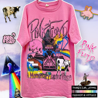 เสื้อยืดผ้าฟอกสีชมพู Pink Floyd