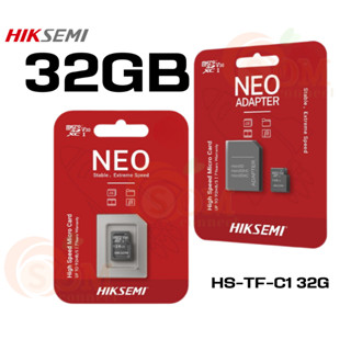 32GB MICRO SD (ไมโครเอสดี) HIKSEMI NEO C1 92/10MB/s - (7Y)