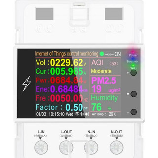 Smart Meter wi-fi ใช้ดู  ควบคุม ระยะไกลผ่าน net