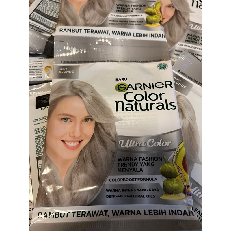 🍀Garnier สีย้อมผมกานิเย่ (Ash Blonde) พร้อมส่ง