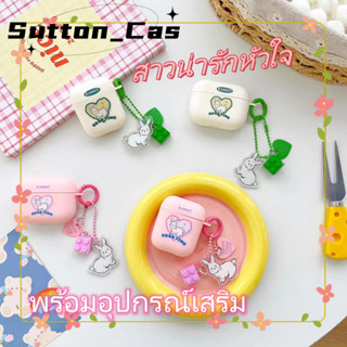 ❤️ส่งของขวัญ❤️ เคสแอร์พอด 1 2 การ์ตูน น่ารัก สไตล์คู่รัก เคส AirPods 3 pro แฟชั่น ฤดูร้อน case for AirPod Pro2 AirPods 2