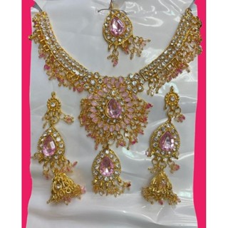 สร้อยคอเครื่องประดับสไตล์อินเดียnecklace indian style jewellery