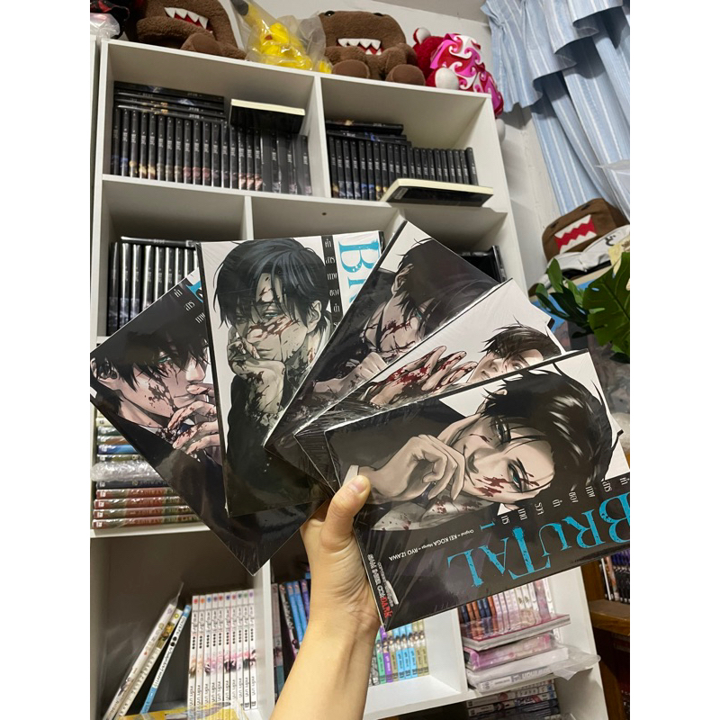 พร้อมส่ง BRUTAL คำสารภาพของตำรวจฆาตกร เล่ม 1,2,3,4,5+การ์ด+โปส