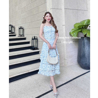Classy: Set Dressผ้ามีลายและเท๊กเจอร์ในชุด (*เช็คสต๊อกก่อนกดสั่ง)