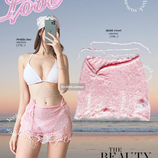 ICEBLINK-pink sweet knit💓 กระโปรงผ้าถัก (พร้อมส่ง)