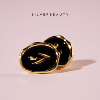 โค้ด SILV45 ลด45.-  Silver beautyต่างหูดอกไม้ในกรอบหยักแฟชั่นE04804