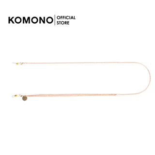 KOMONO Cord Lacy Rose gold  สายคล้องแว่น/แมส โลหะ สีโรสโกลด์