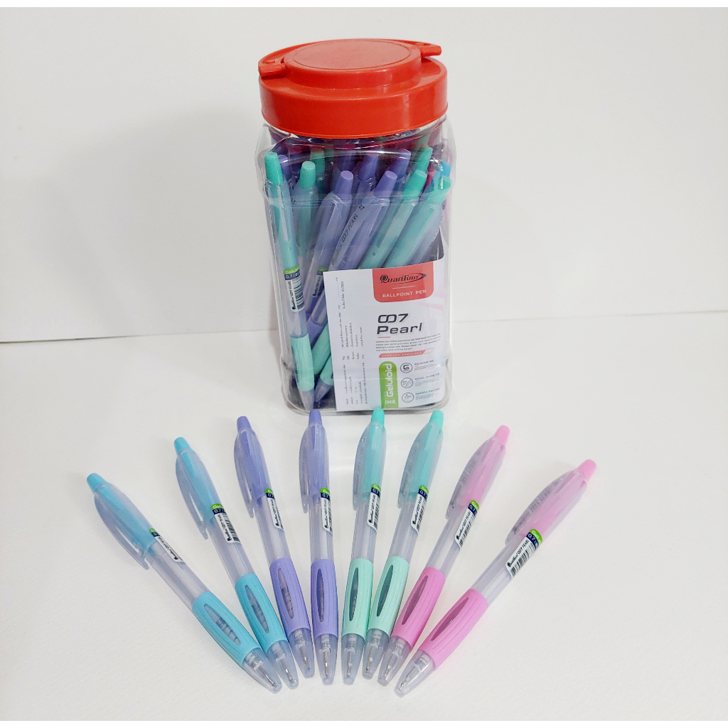 ปากกา Quantum 007 PEARL สีน้ำเงิน