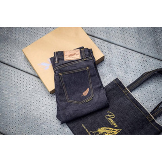 [ลิขสิทธิ์แท้] Pinion : Sparrow Slimfit 14oz. [Boxset]