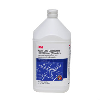 3M(3 เอ็ม) น้ำยาล้างห้องน้ำขจัดคราบฝังแน่น กลิ่นวอเตอร์ลู 3.8L