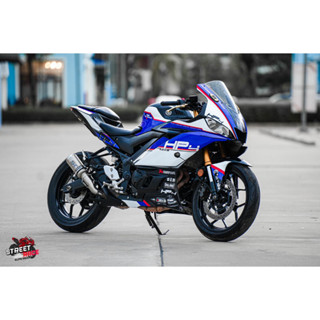 สติ๊กเกอร์แต่งลายรถ YAMAHA R3 V.2 2021 ลาย HP4