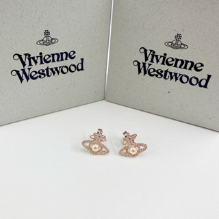 👛💯% New! Vivienne Westwood Earring (❗️เช็คสต็อคก่อนสั่งอีกทีนะคะ📲)