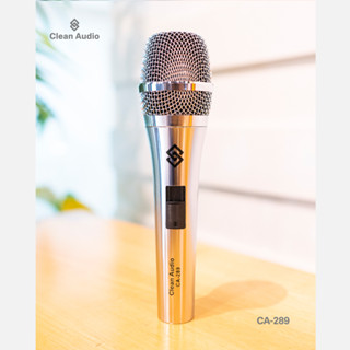 CLEAN AUDIO:CA-289 CHROME Dynamic Microphone