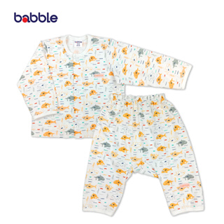 BABBLE ชุดนอนเด็ก ชุดเซตเด็ก อายุ 3 เดือน ถึง 7 ปี (4 ลายให้เลือก) (BB001) (BSL)