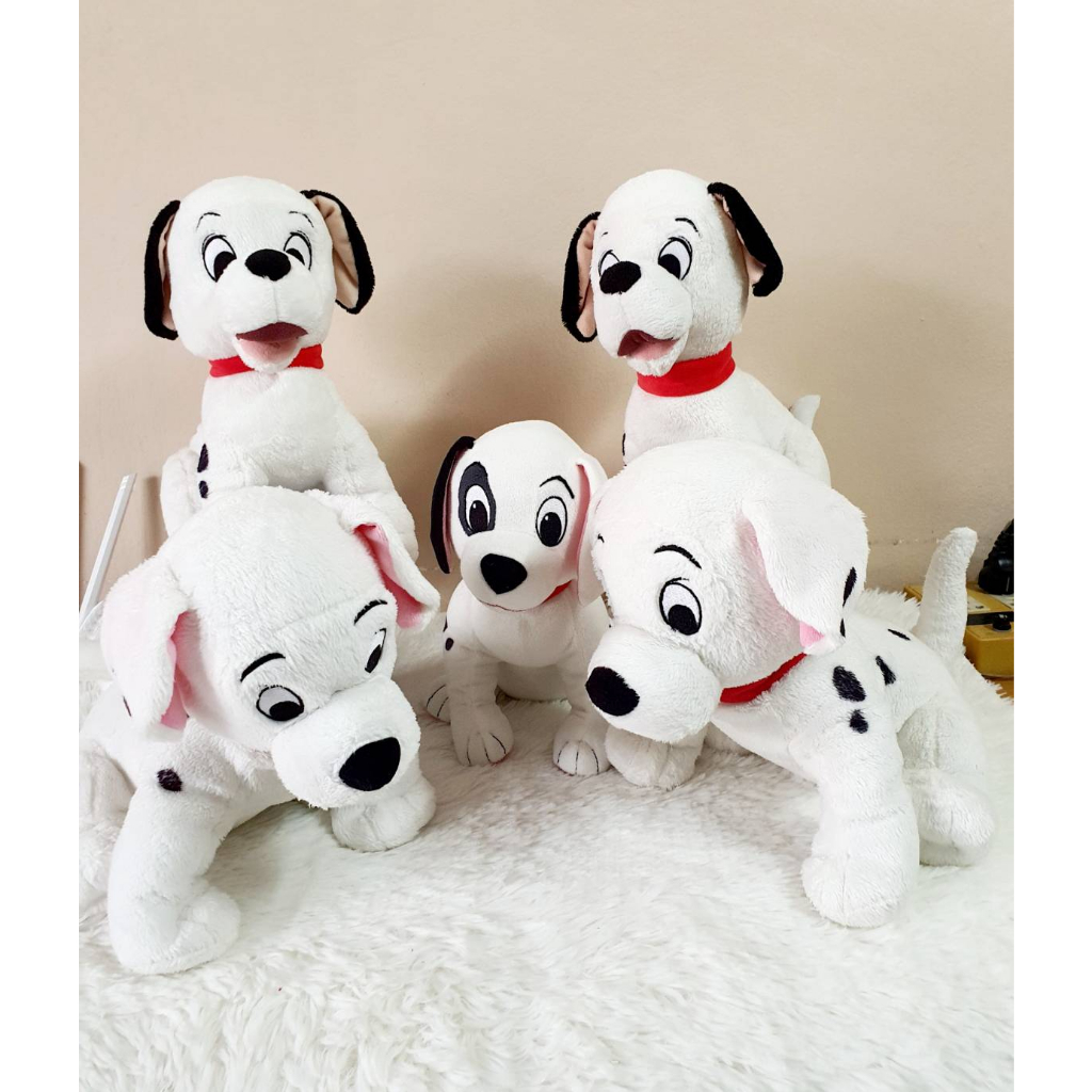 ตุ๊กตาหมา 101 ดัลเมเชี่ยน น้องหมาจุดสุดน่ารัก Disney แท้ 101 Dalmatians Dog มือสอง สภาพดี