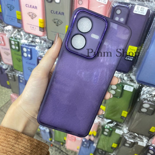 เคสTPU มีฟิล์มเลนส์กล้อง สำหรับรุ่น iPhone 7/8/SE,7P/8P,11,12,12Promax,13,13Promax