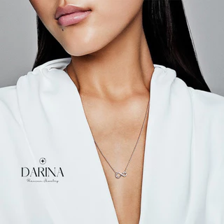 Infinity Necklace สร้อยคอ Darina Jewelry DRN0033 ✨พร้อมกล่องเครื่องประดับ เขียนการ์ดได้