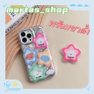 ❤️ส่งของขวัญ❤️ เคสไอโฟน 11 12 13 14 Pro Max การ์ตูน สไตล์คู่รัก กราฟฟิตี ดาว หวานเท่ Case for iPhone สาวน่ารักหัวใจ