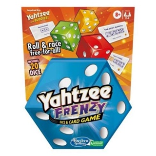 Yahtzee Frenzy Dice &amp; Card Game Hasbro Gaming