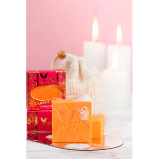 📣เพียวคอส📣Carrot Soap สบู่แครอท มาเชอรี่65กรัม