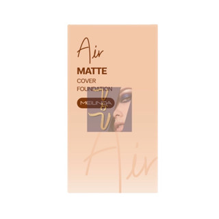 (MC8017) Meilinda Air Matte Cover Foundation เมลินดา แอร์ แมทท์ ฟาวเดชั่น 25ml.