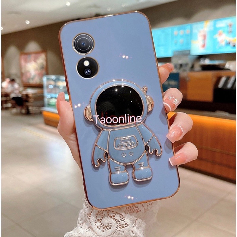 เคส อวกาศตั้งได้ สำหรับรุ่น OPPO A77S A5s A7 F9 A12 A15 A15s A16 A16K A53 A5 2020 A9 2020 A57 A77 A17 A17K เคสโทรศัพท์