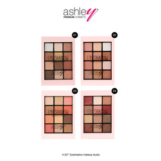 Ashley Makeup Studio Eyeshadow อายแชโดว์พาเลทสีสวย A 327