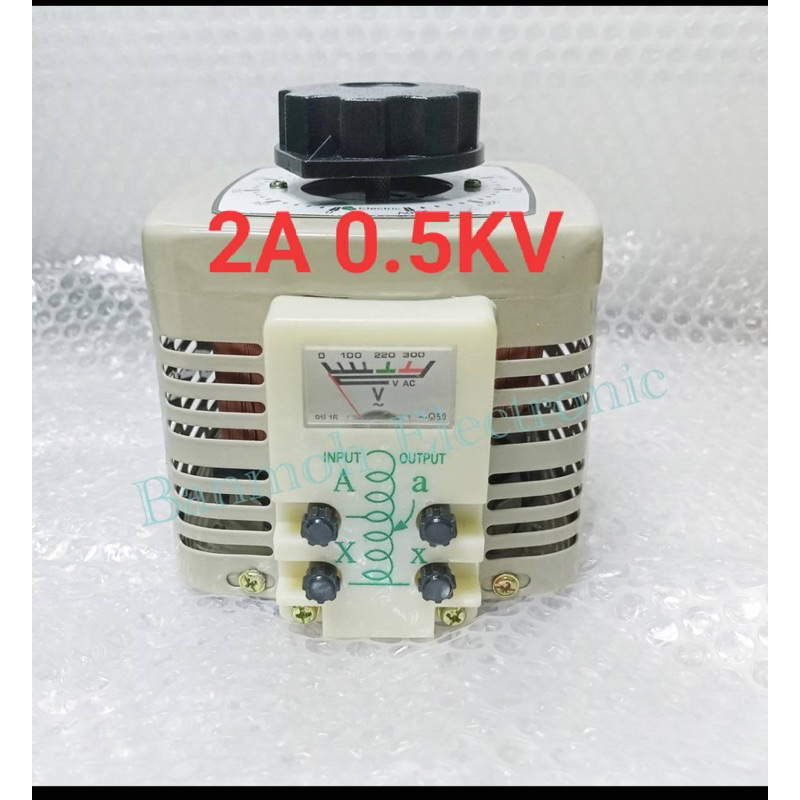 ถูกที่สุด‼️วาริแอค หม้อแปลงไฟ ปรับค่าโวลต์ 0.5KV 1KV 2KV 3KV 5KV -250V VARIABLE VOLTAGE TRANSFORMER ออกใบกำกับได้