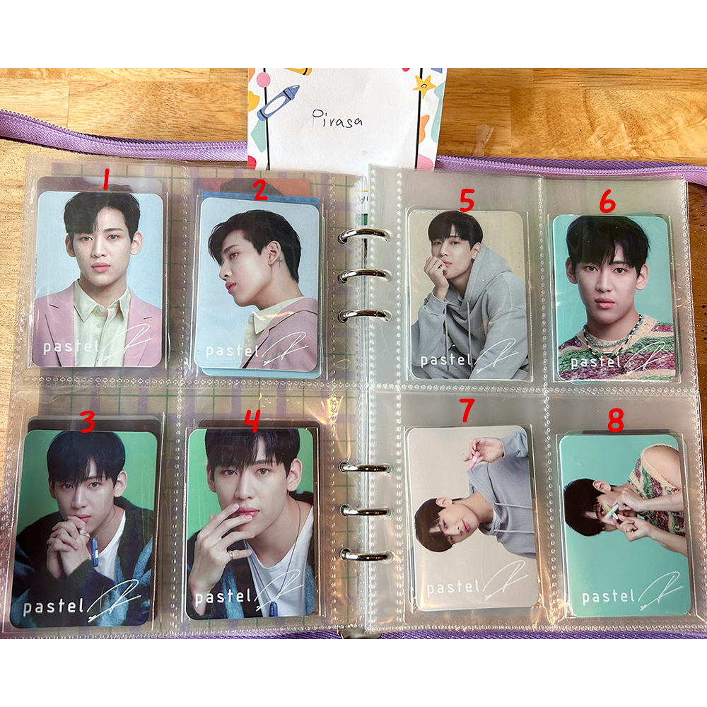 การ์ด แบมแบม Bambam x ยาดม Pastel
