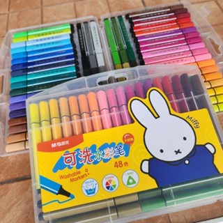 สี Miffy marker washable สีน้ำแท่งล้างออกได้