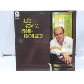 1LP Vinyl Records แผ่นเสียงไวนิล KLAUS LOWITSCH NARREN- PROZESSION   (J20A101)