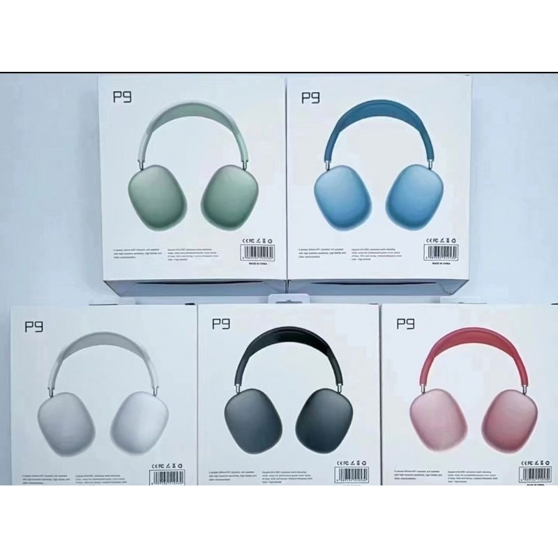 🔥HOT🔥หูฟังbluetoothครอบหู ได้มือถือทุกรุ่น  คุยโทรศัพท์ได้p9