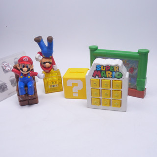 ของเล่น mario mcdonalds มือสอง เหมา 7 ชิ้น 310523