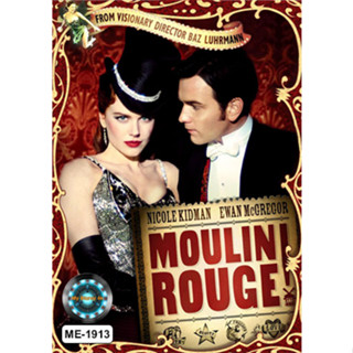 DVD หนังดีวีดี Moulin Rouge! มูแลง รูจ