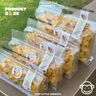 กล้วยสองลิงน้อย กล้วยไข่หอมทอง Size M 200g ออริจินอล (รสหวาน) (กล้วยเบรคแตก) กล้วยกรอบ กล้วยทอดกรอบ